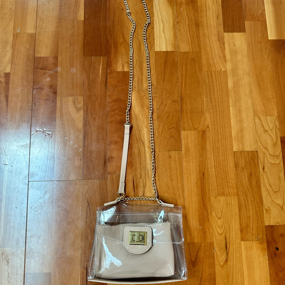 NEW Steve Madden Clear Crossbody Bag